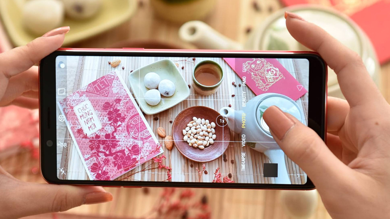 Bạn có thể thay đổi trọng tâm hình ảnh bằng cách chạm vị trí bạn muốn
